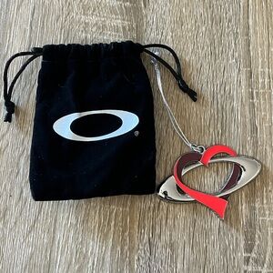 Oakley Christmas Heart Ornament Holiday Collectible Limited Edition